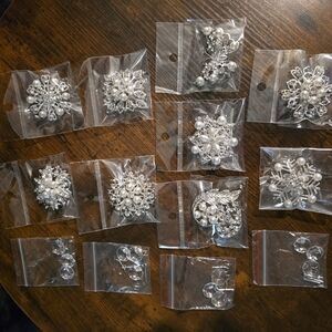 Elegant Silver Brooch Collection